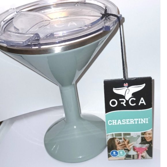 ORCA Dining Orca Coolers Chasertini Cup With Lid Martini Stainless